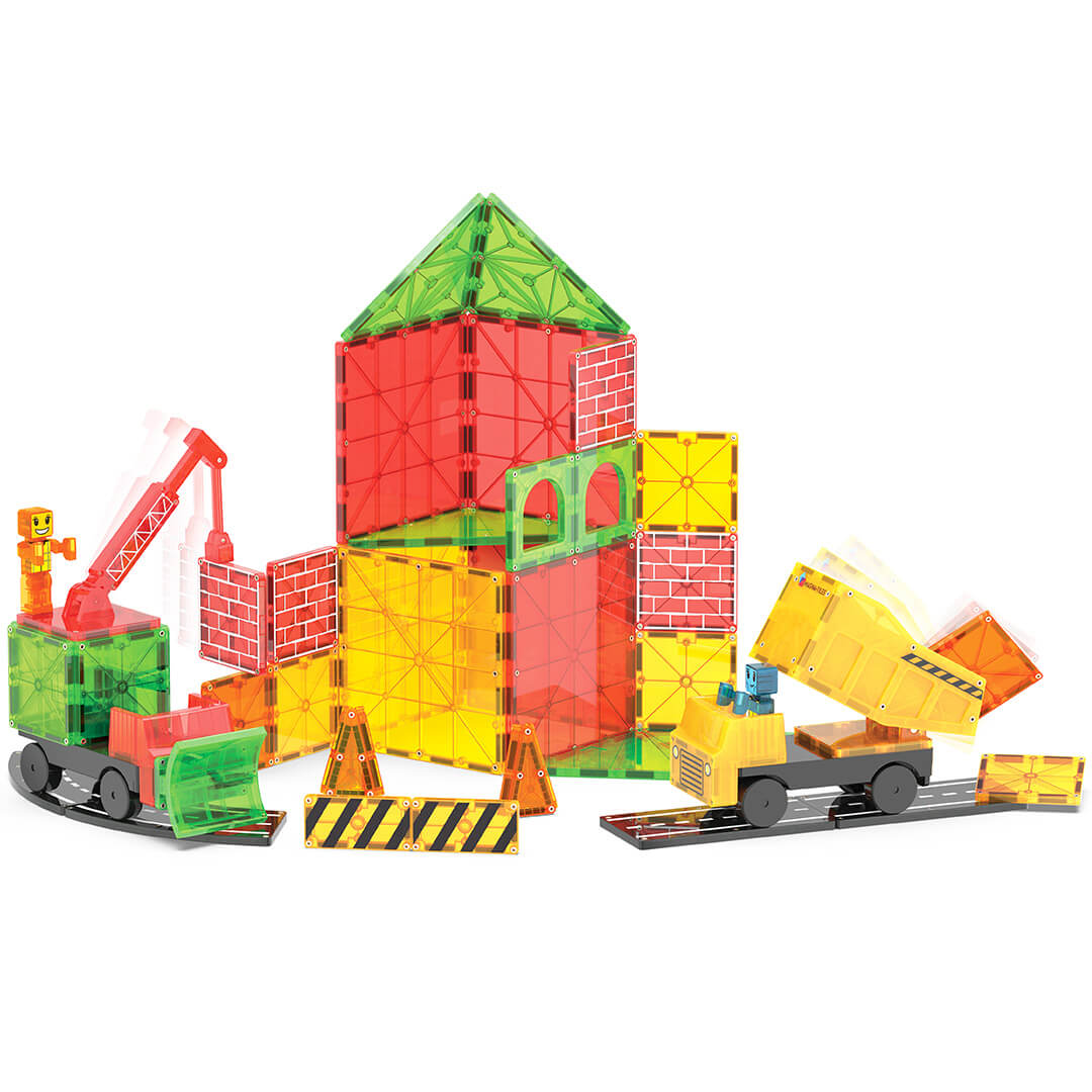 magna-tiles magnetische tegels builder xl - 50st | 242050TR | 1