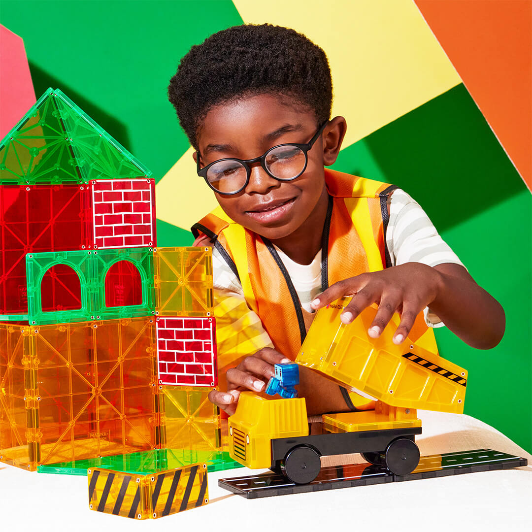 magna-tiles magnetische tegels builder xl - 50st | 242050TR | 3