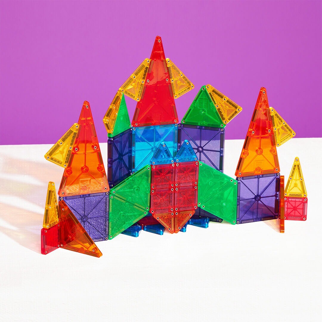 magna-tiles magnetische tegels combo met micromags - 46st | 244046COM | 2