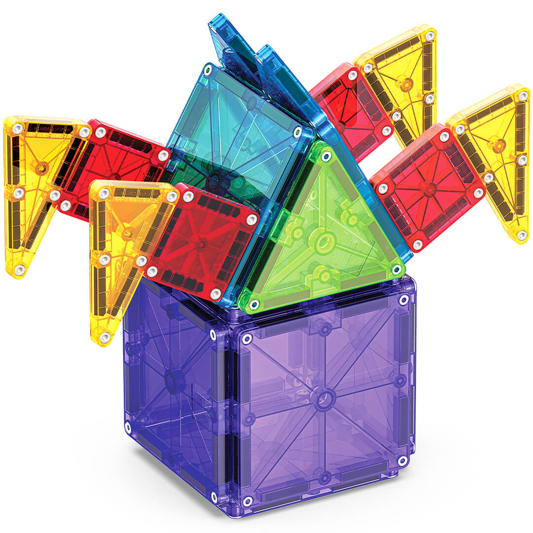 magna-tiles magnetische tegels combo met micromags - 46st | 244046COM | 3