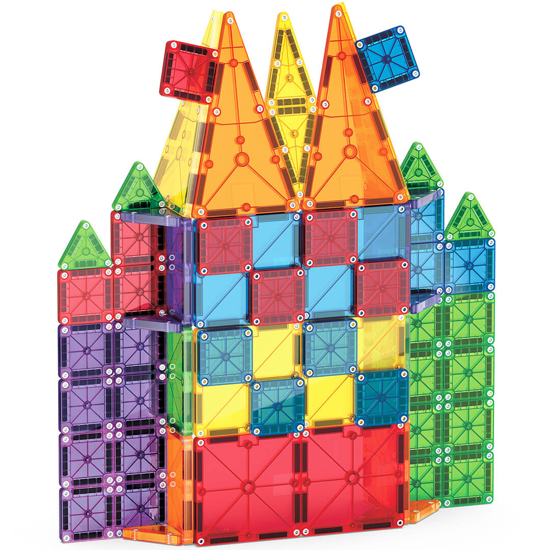 magna-tiles magnetische tegels combo met micromags - 62st | 244062CO | 2