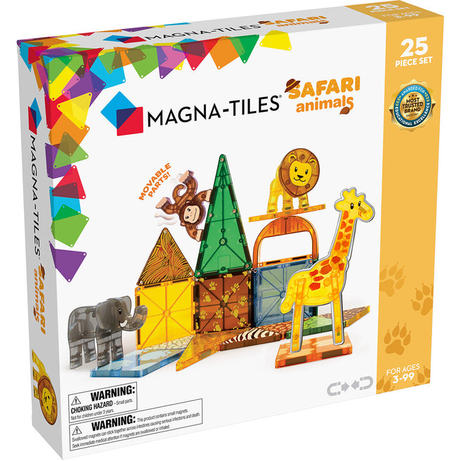 magna-tiles magnetische tegels safari animals - 25st | 631291209256 | 0