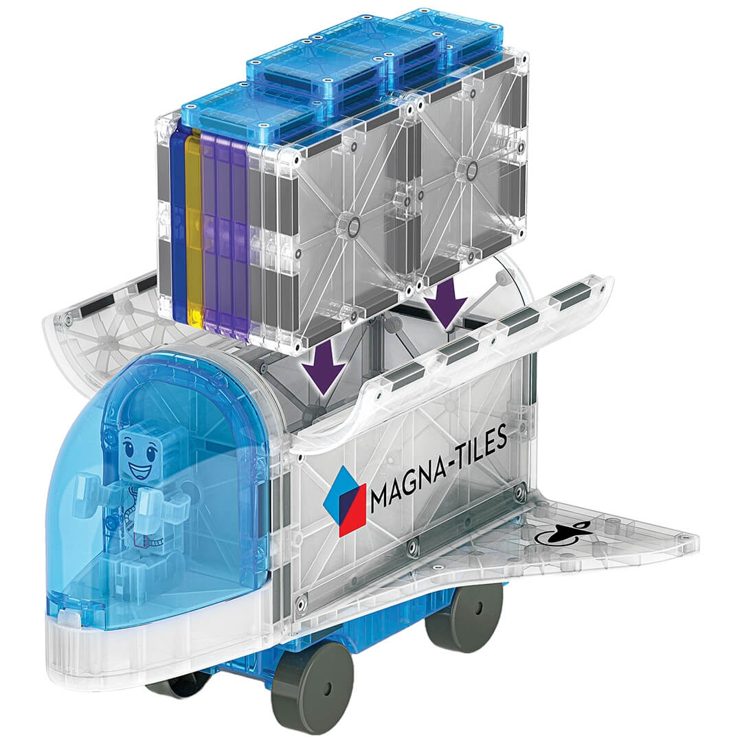 magna-tiles magnetische tegels space met micromags - 32st | 242032SP | 2