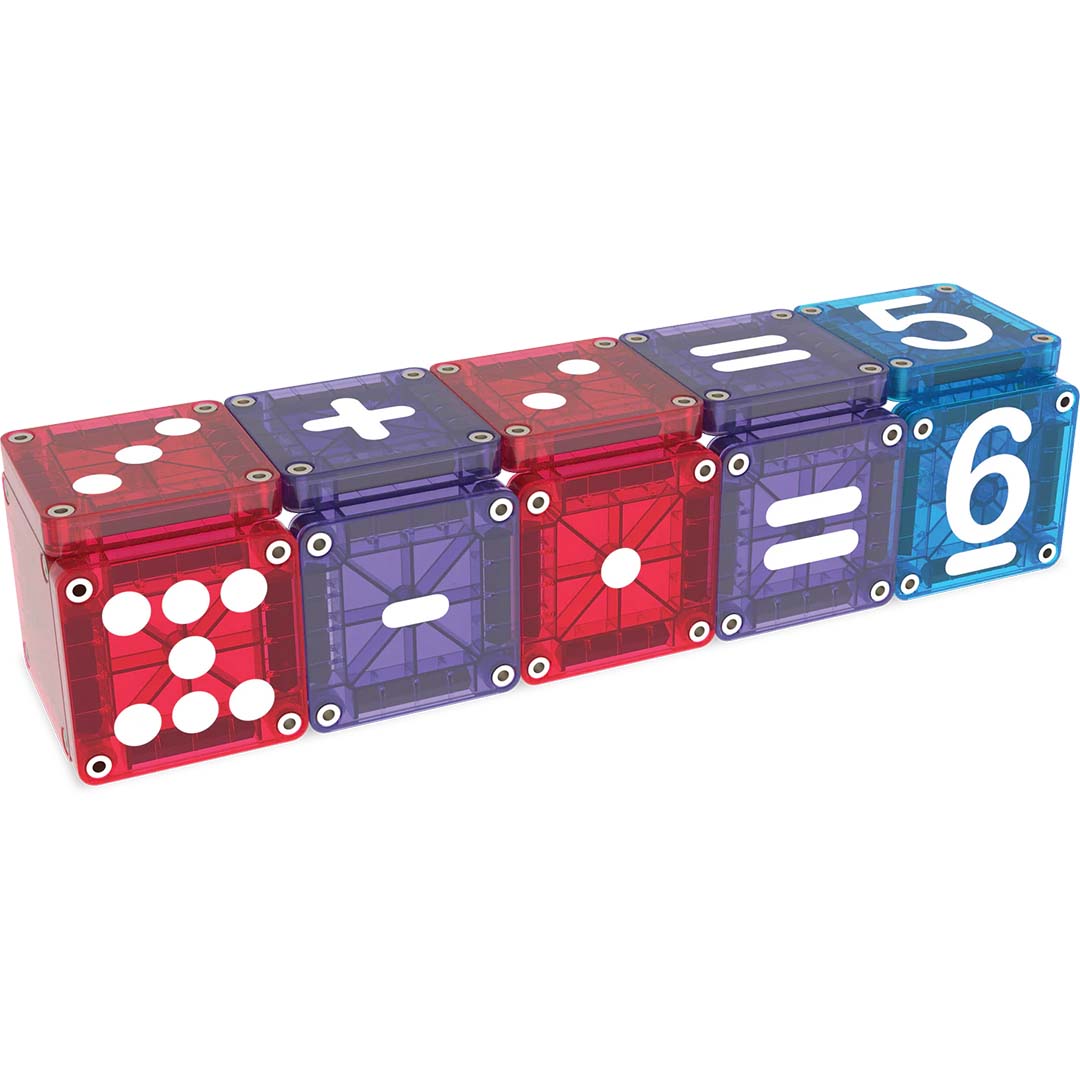 magna-tiles magnetische tegels micromags - learn numbers - 56st | 254055LN | 2