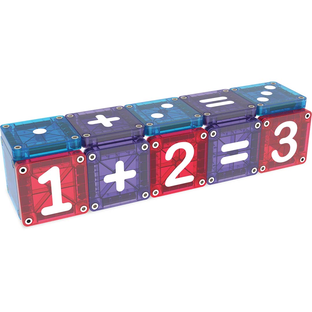 magna-tiles magnetische tegels micromags - learn numbers - 56st | 254055LN | 3