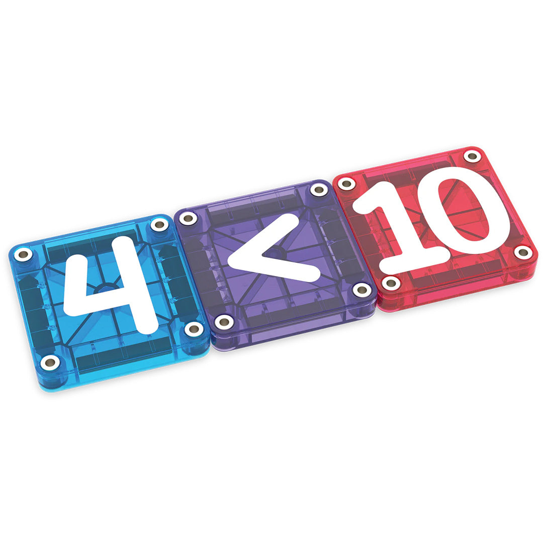 magna-tiles magnetische tegels micromags - learn numbers - 56st | 254055LN | 6