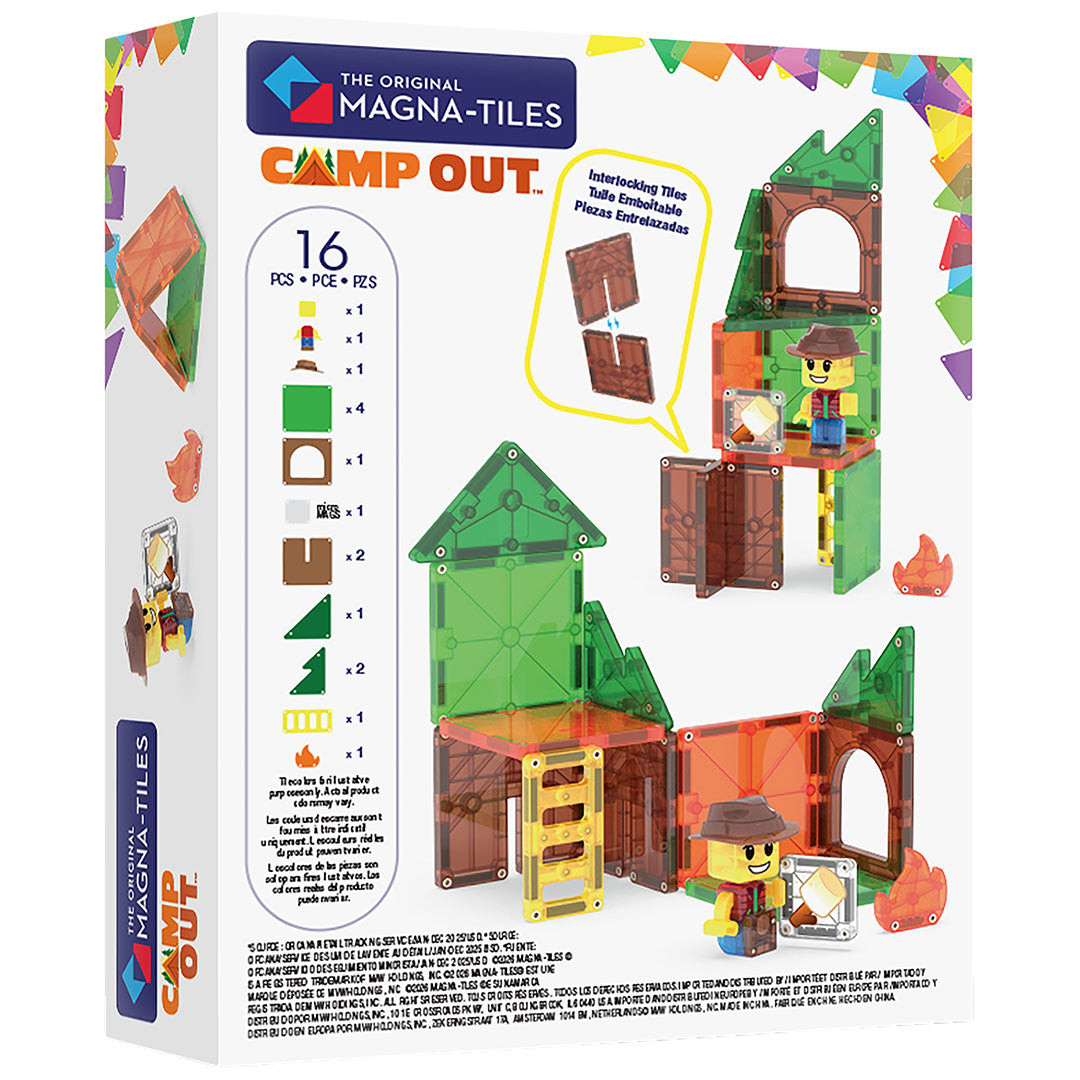 magna-tiles magnetische tegels camp out - 16st | 262016CO |1