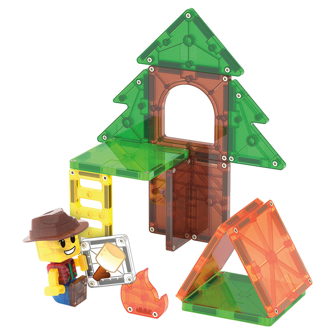 magna-tiles magnetische tegels camp out - 16st | 262016CO | 4