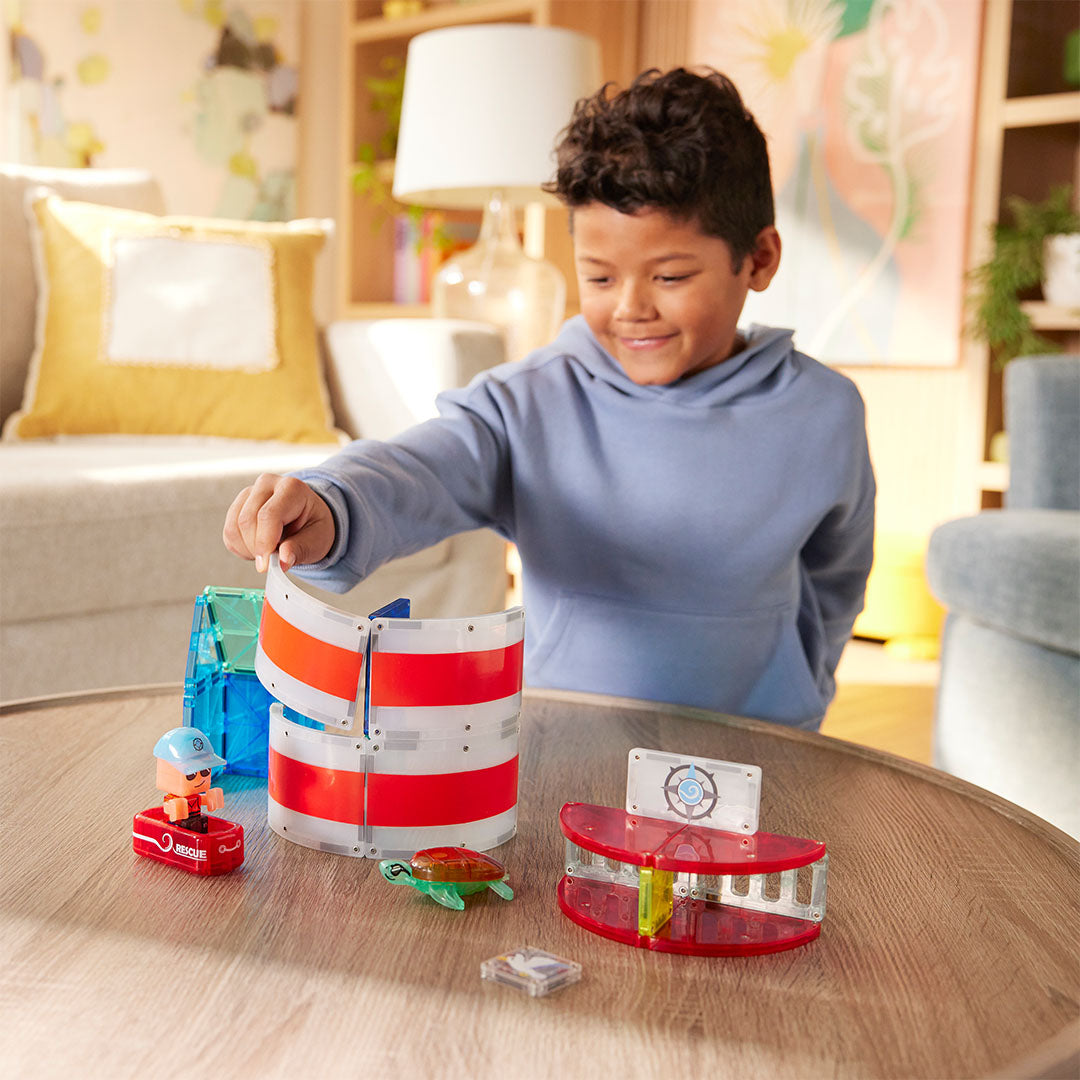 magna-tiles magnetische tegels lighthouse rescue - 26st | 262025LR | 6