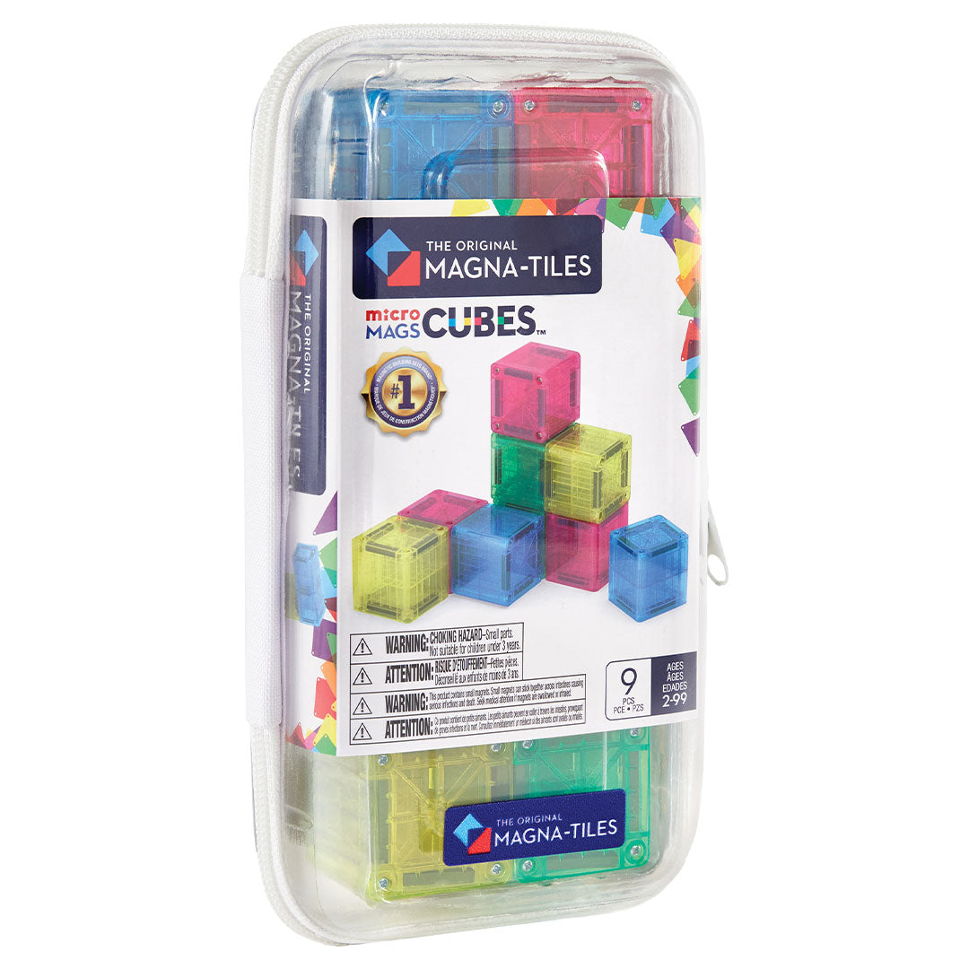 magna-tiles magnetische tegels micromags cubes - 9st | 264013CU | 1