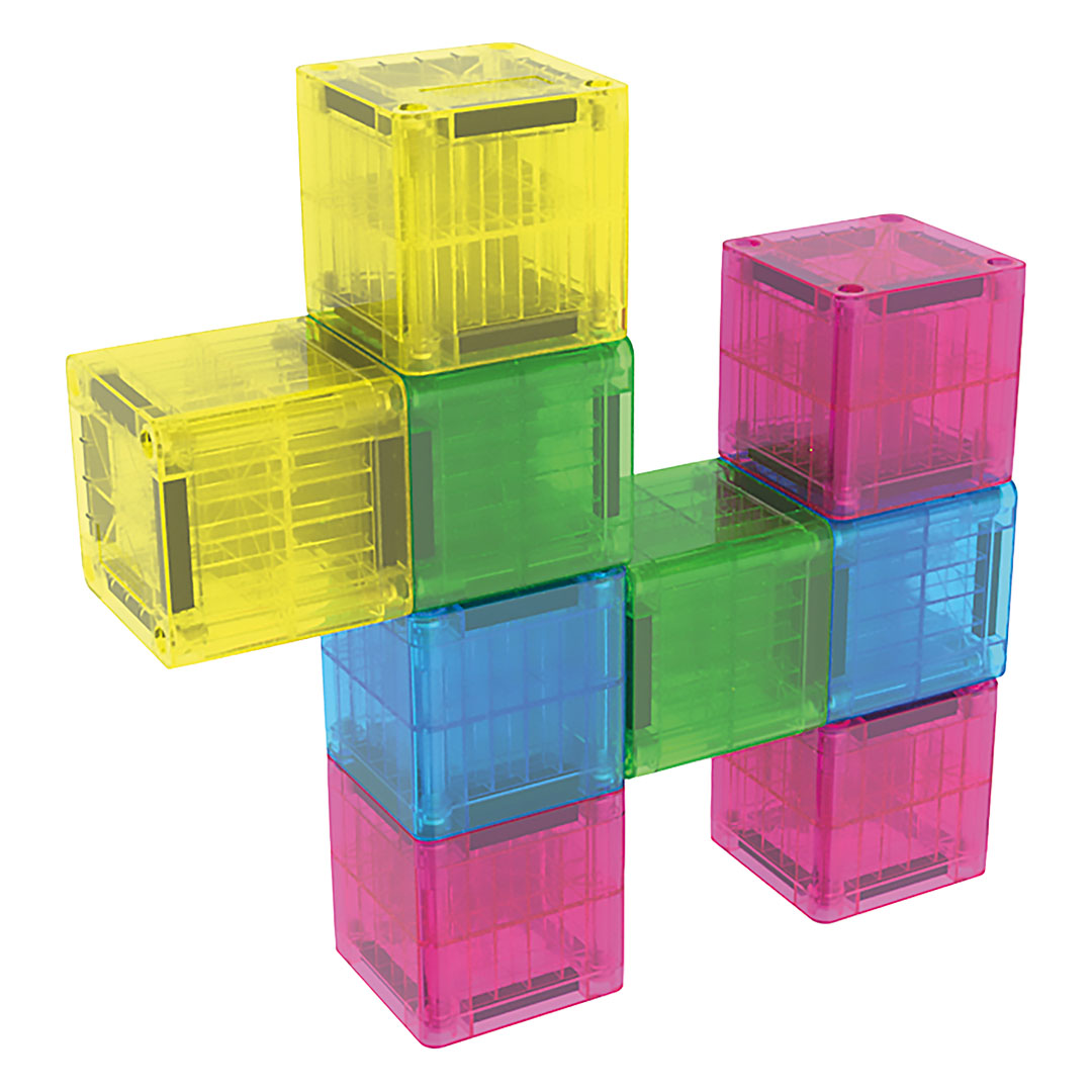 magna-tiles magnetische tegels micromags cubes - 9st | 264013CU | 4