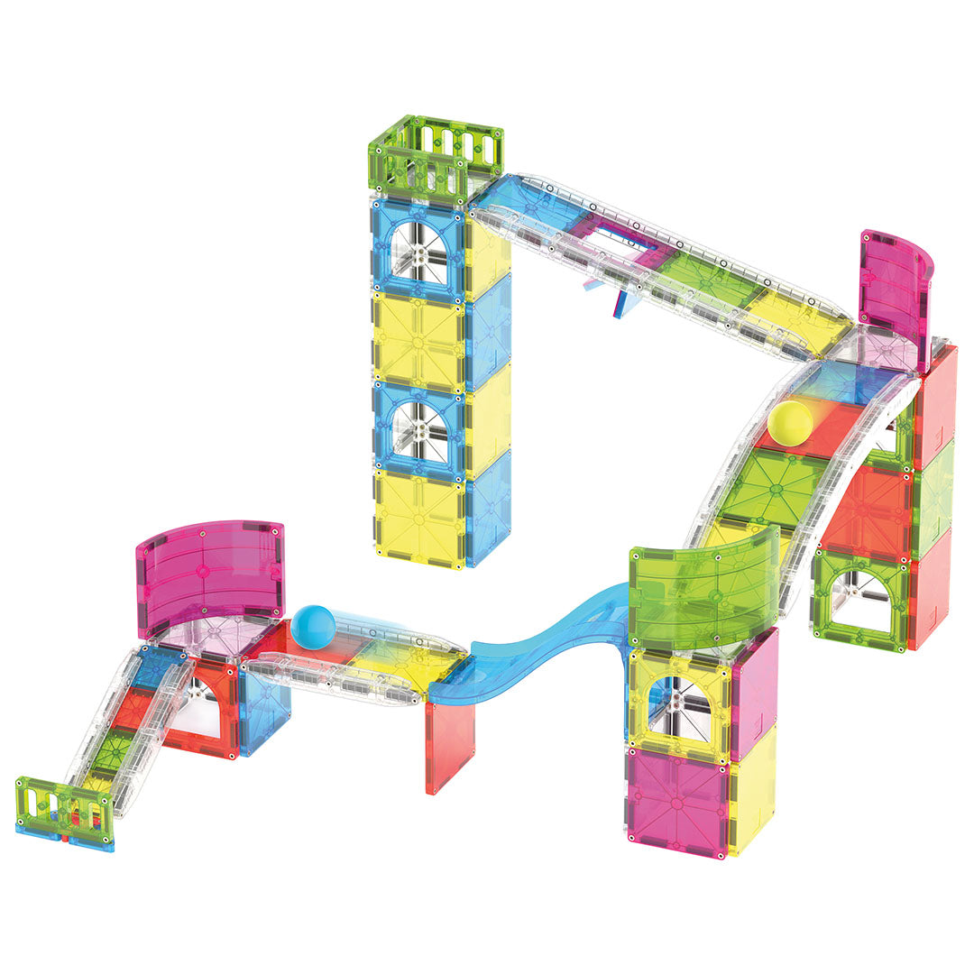 magna-tiles magnetische tegels rail racers - 80st | 261080RR | 5