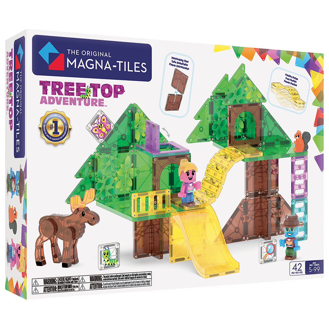 magna-tiles magnetische tegels treetop adventure - 42st | 262042TT | 1