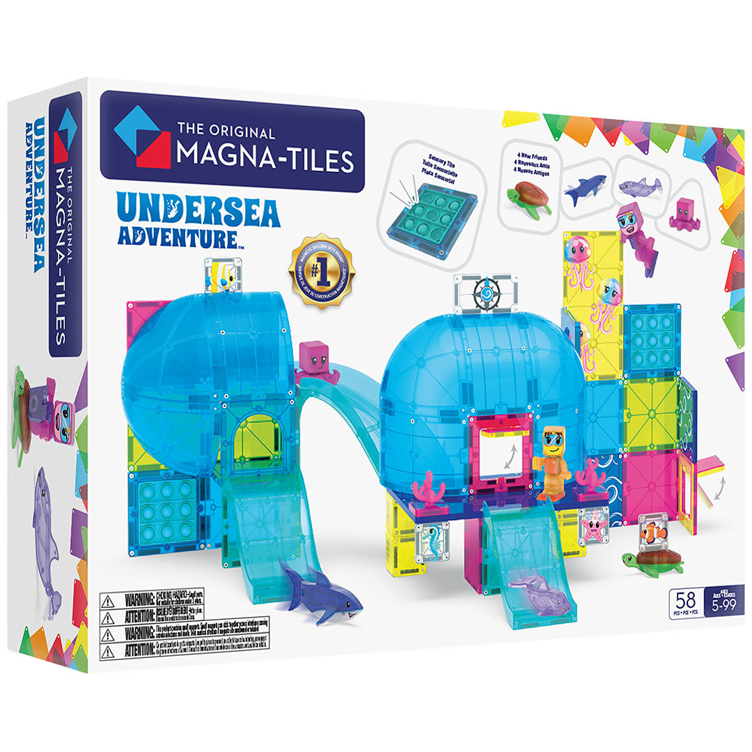magna-tiles magnetische tegels undersea adventure - 58st | 262058UA | 1