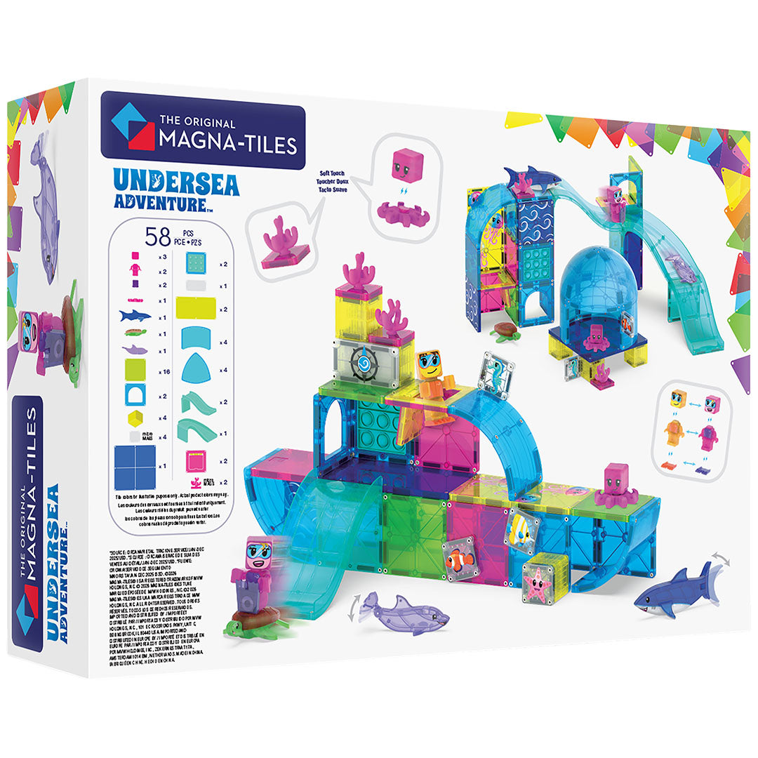 magna-tiles magnetische tegels undersea adventure - 58st | 262058UA | 4