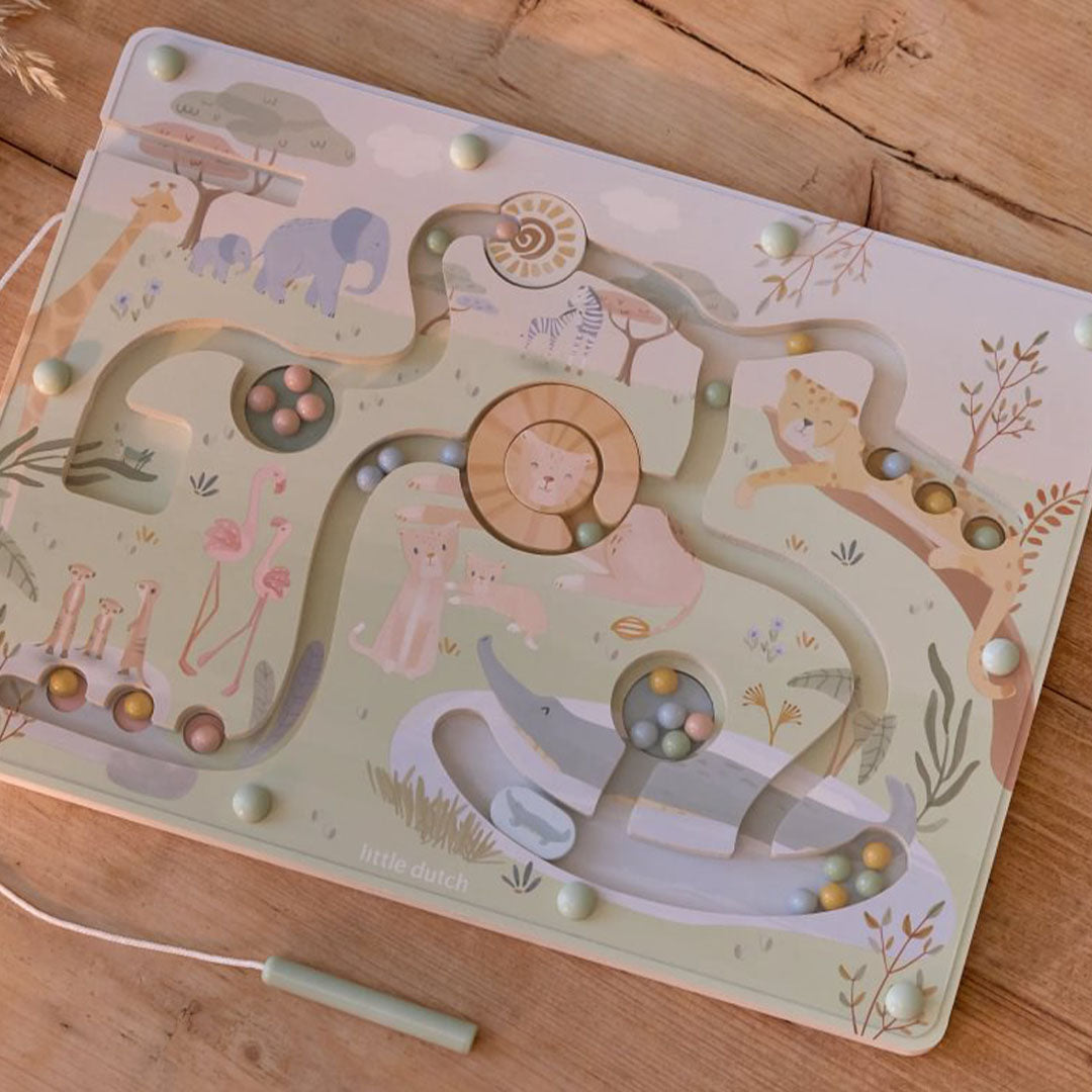 little dutch magnetisch dolhof - safari friends | LD7464 | 4