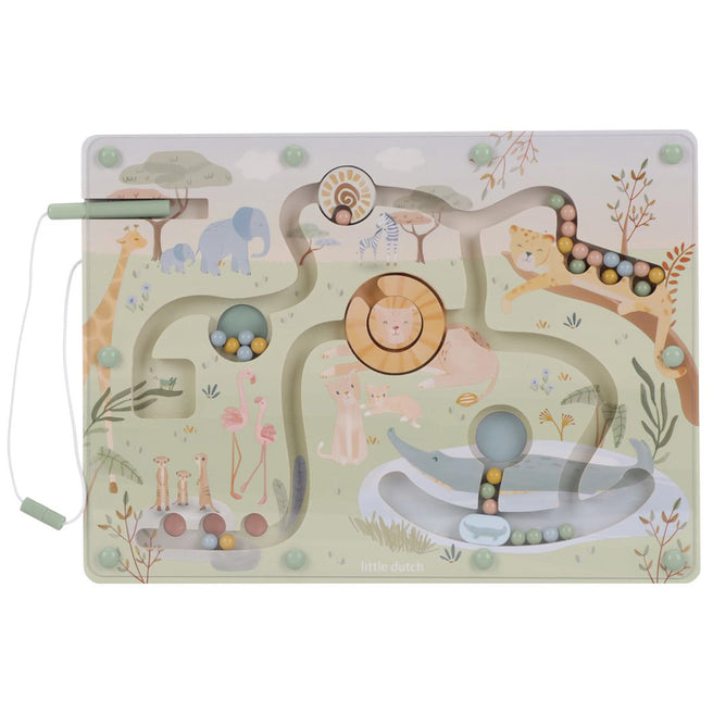 little dutch magnetisch dolhof - safari friends | LD7464 | 