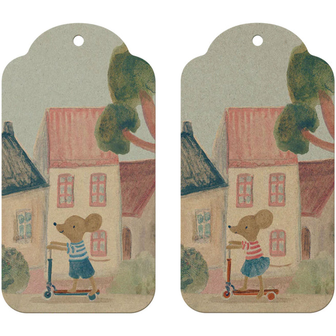 maileg cadeaulabels muis - 12st | 15-5100-00 | 0