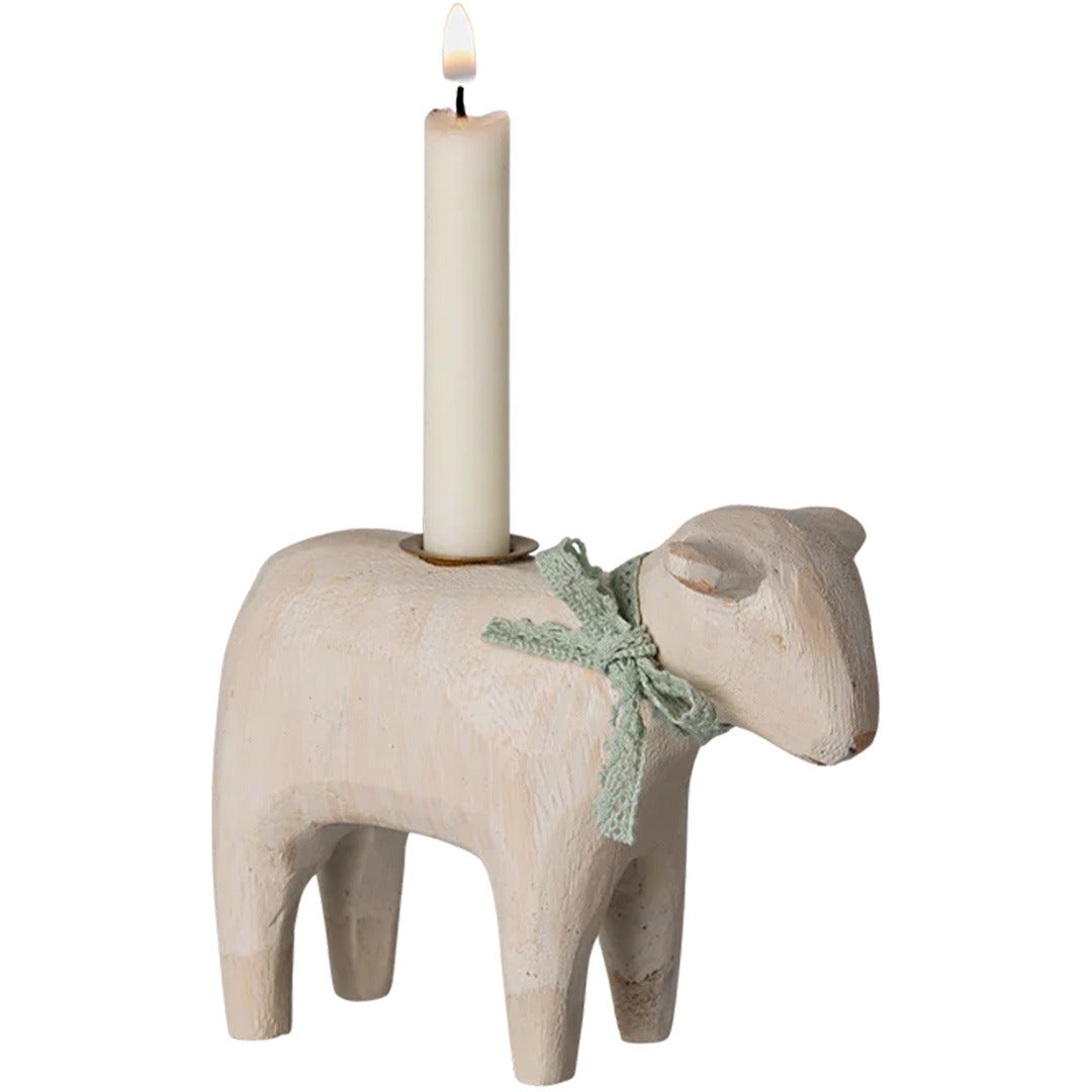maileg kaarshouder lam mint - 8 cm | 18-5200-02 | 1