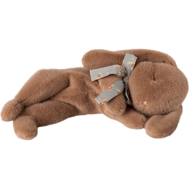 maileg knuffelkonijn sleeping bunny plush - soft brown - 28 cm | 16-5990-01 | 0