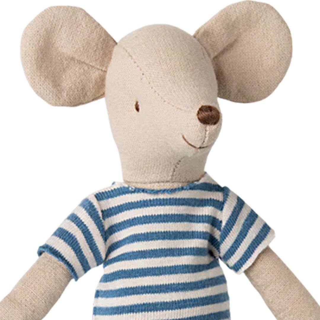 maileg knuffelmuis grote broer met magneten -  louimax - 13 cm | 17-5202-00 | 3