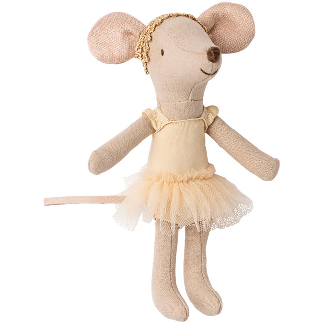 maileg knuffelmuis grote zus ballerina - 13 cm | 1