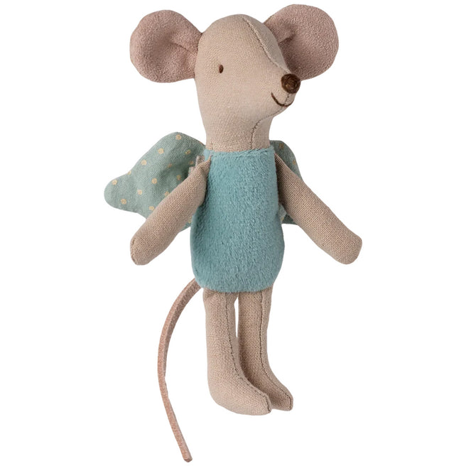 maileg knuffelmuis kleine fee - mint - 11 cm | 1