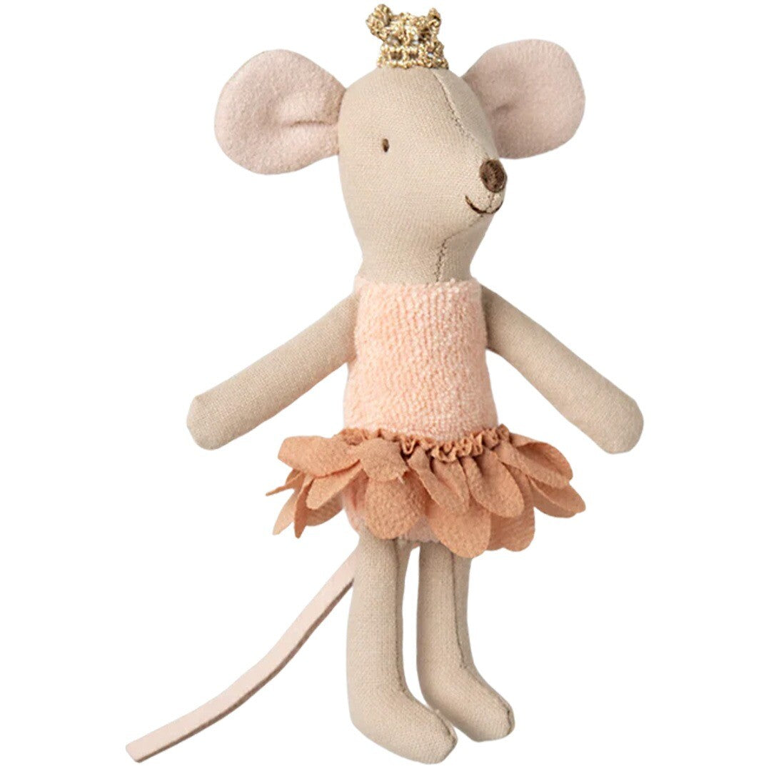 maileg knuffelmuis kleine zus in luciferdoosje - prinses - 11 cm | 17-5101-00 | 1
