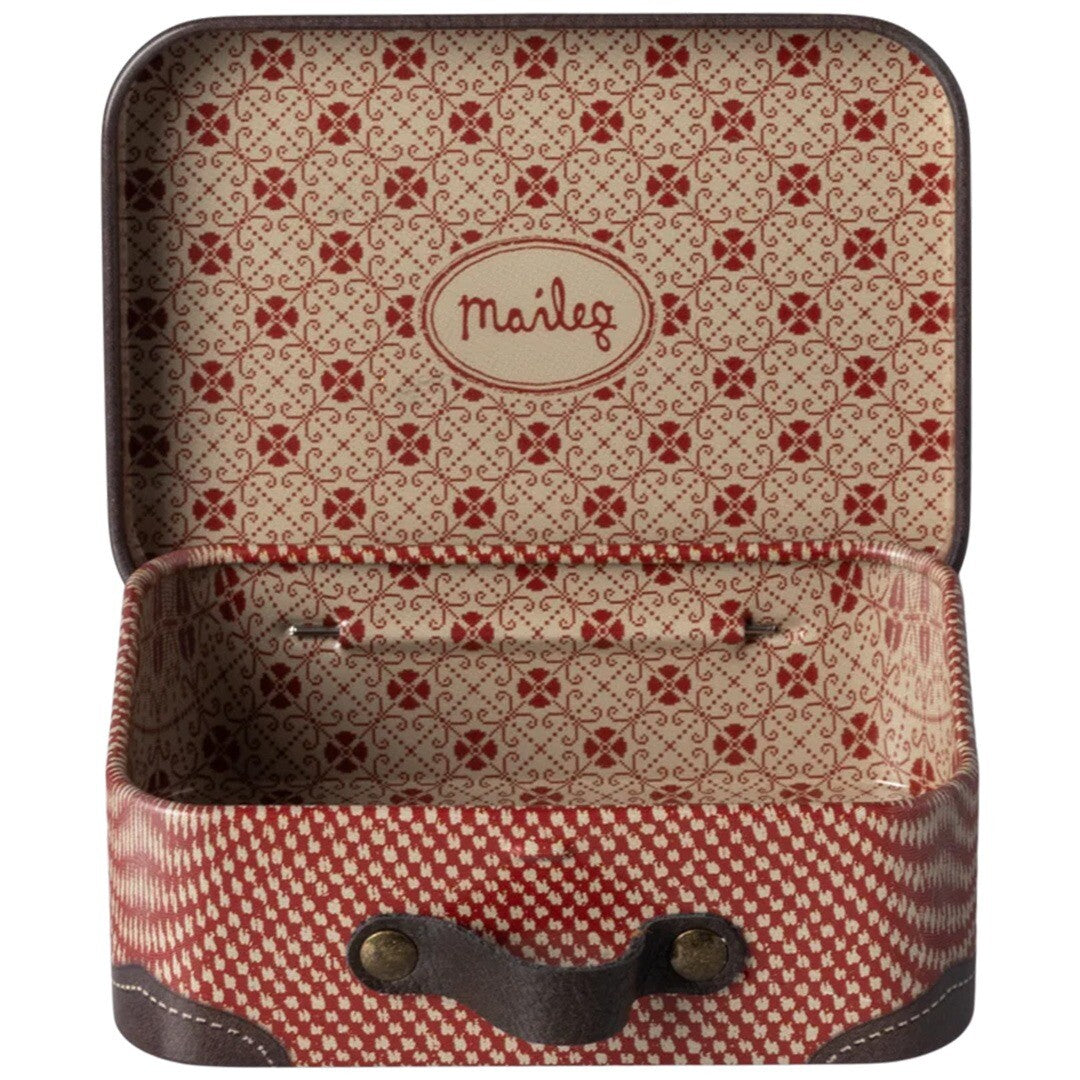 maileg koffertje travel red - 7,5 cm  | 11-4102-04 | 1