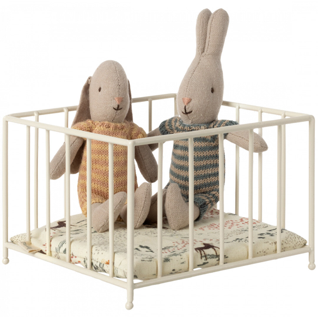 maileg poppenbabybox dieren - micro - 8 cm | 11-3103-00 | 1