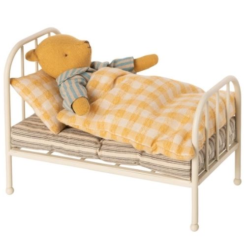 maileg poppenbed vintage - teddy junior - 20 cm | 11-0102-00 | 1