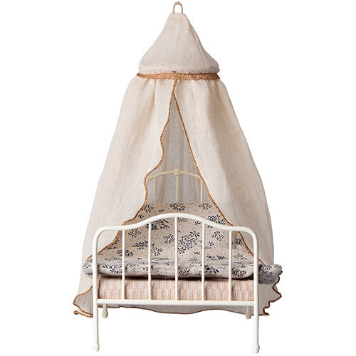 maileg poppenbedhemel miniatuur - cream - 32 cm | 11-2411-00 | 1