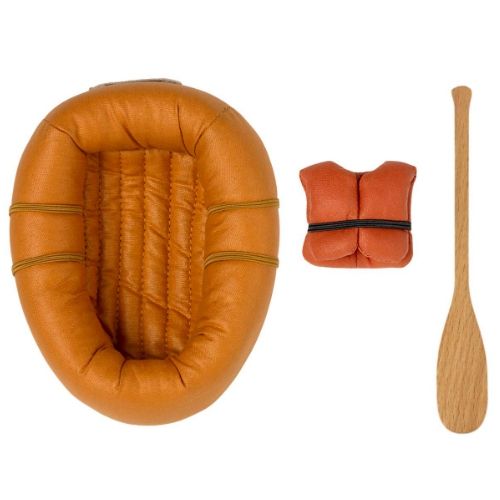 maileg poppenboot met zwemvest - geel | 11-4400-00 | 2