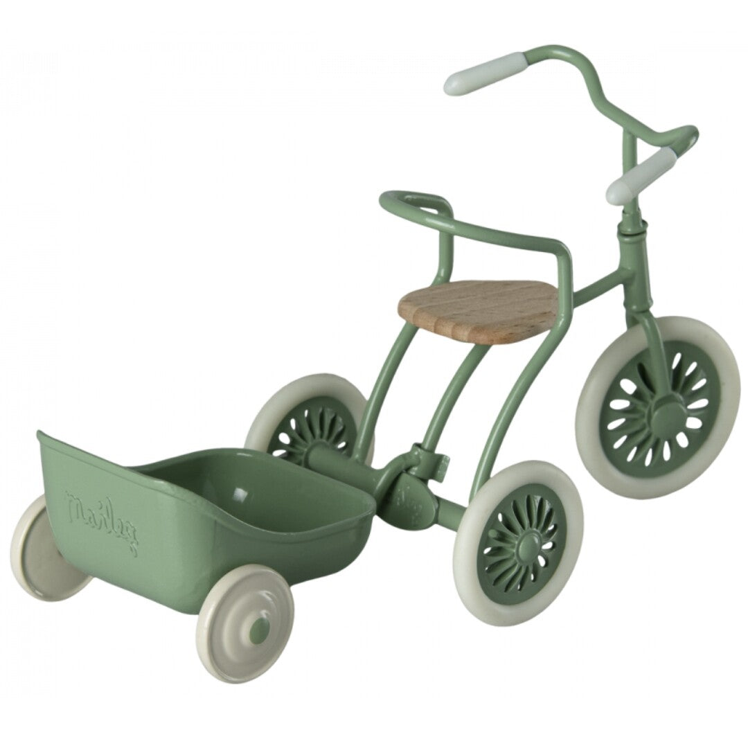 maileg poppenfietskar voor driewieler - groen | 11-4106-01 | 1
