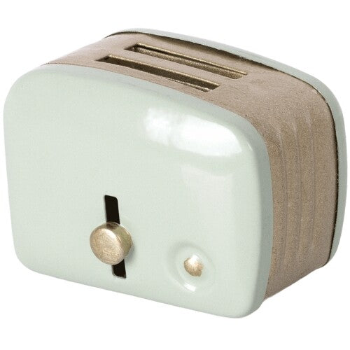 maileg poppenhuis broodrooster mint - 4,5 cm   | 11-4109-00 | 1