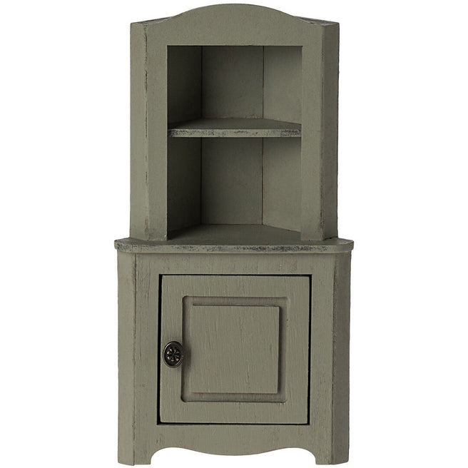 maileg poppenhuis hoekkast lichtgroen - 15,5 cm | 11-4002-00 | 0