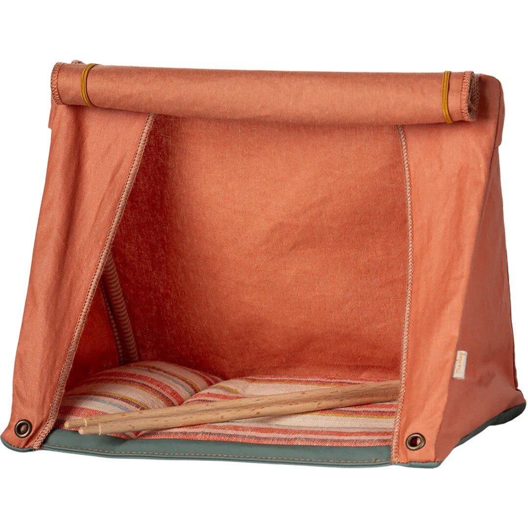 maileg poppenhuis kampeertent rood - 22 cm | 11-5400-00 | 3