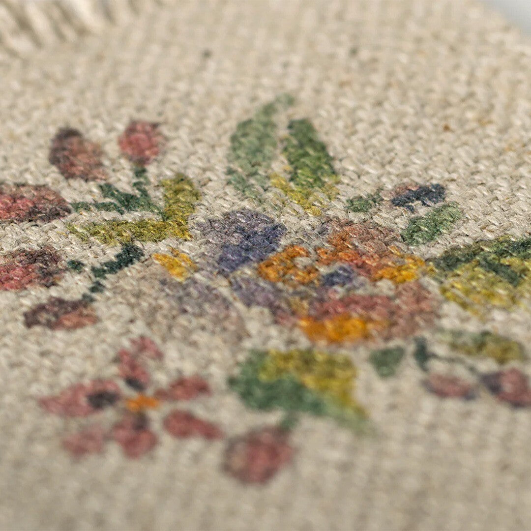 maileg poppenhuis vloerkleed flowers  - 9 cm | 11-4410-00 | 1