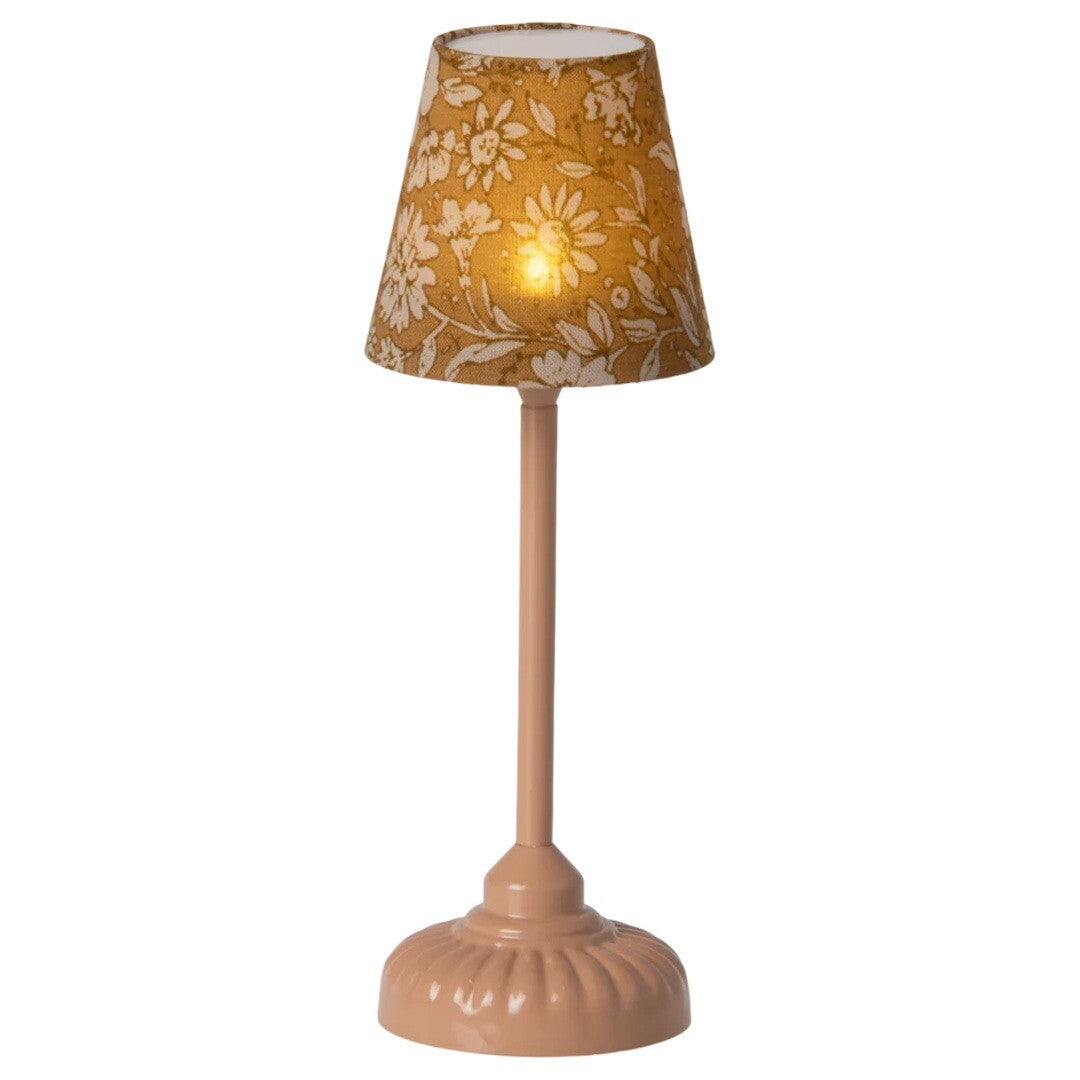 maileg poppenhuis vloerlamp - dark powder - 14 cm | 11-4124-01 | 1