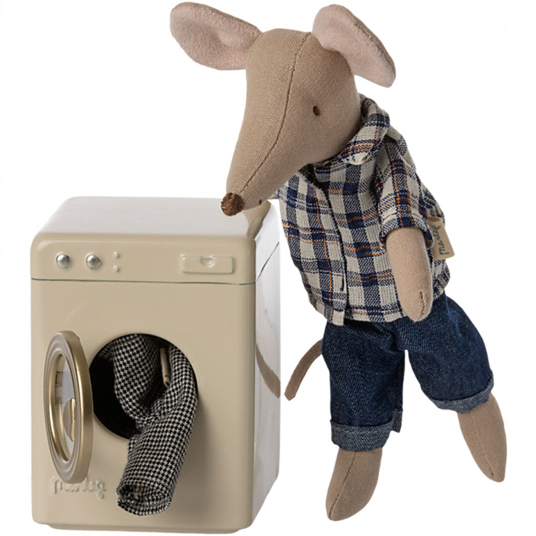 maileg poppenhuis wasmachine - 8,5 cm | 11-3115-00 | 1