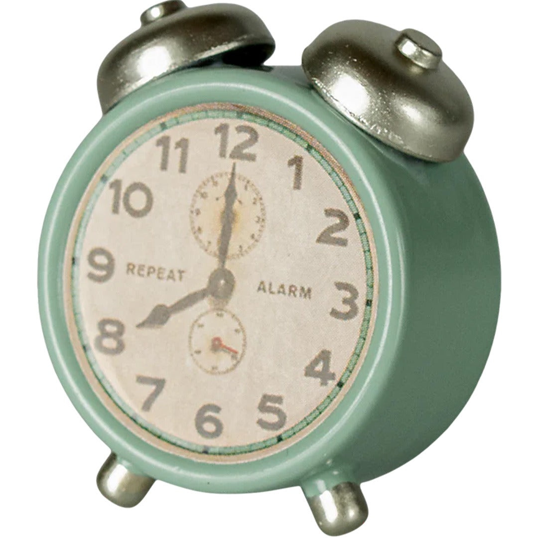 maileg poppenhuis wekker mint - 3 cm | 11-5100-00 | 1