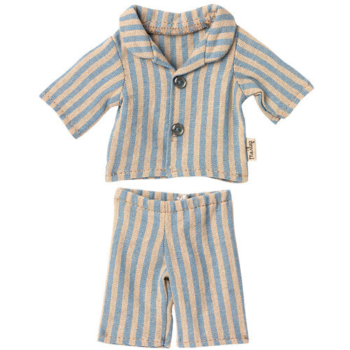 maileg poppenkleding pyjama strepen - teddy junior | 16-1831-00 | 0
