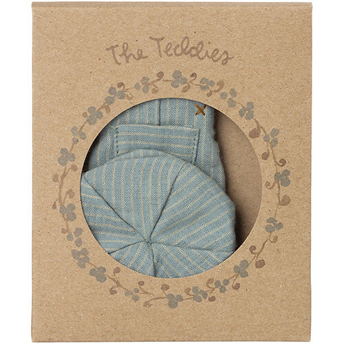 maileg poppenkleding tuinbroek - teddy junior | 16-1828-00 | 1