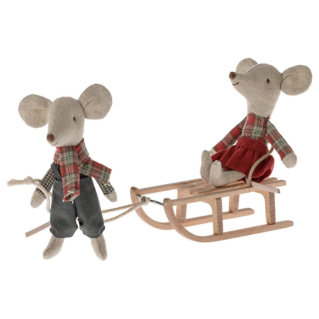 maileg poppenslee muis - 10,5 cm | 11-4004-00 | 1