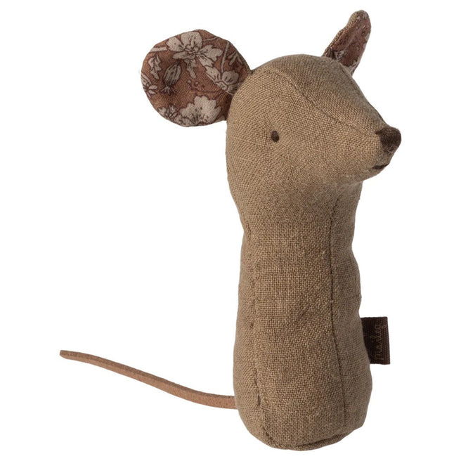 maileg rammelaar lullaby friends muis - 11 cm   | 16-4705-01 | 0