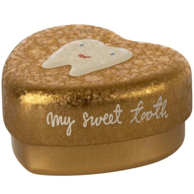 maileg tandendoosje goud   | 19-3607-02 | 0