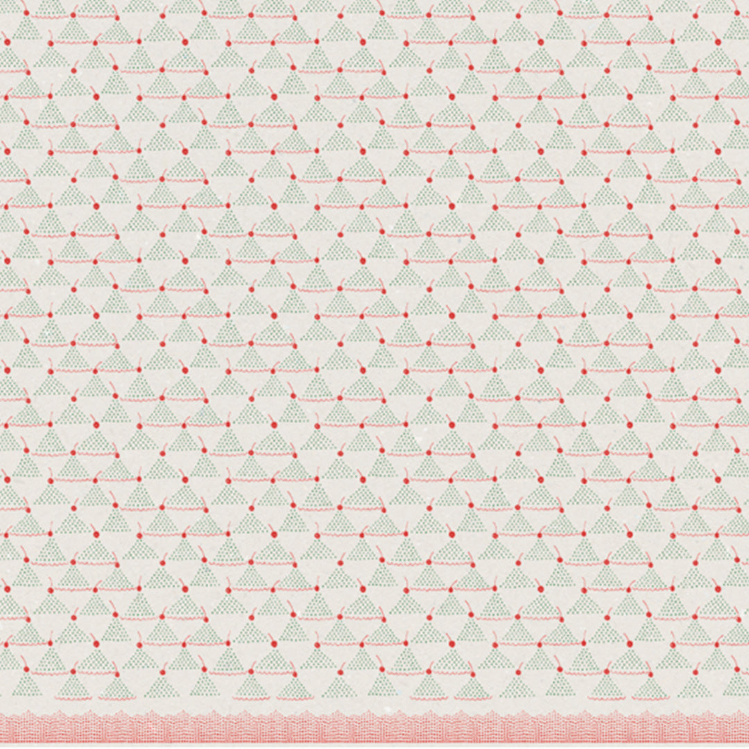 maileg inpakpapier cherry - red - 10 m