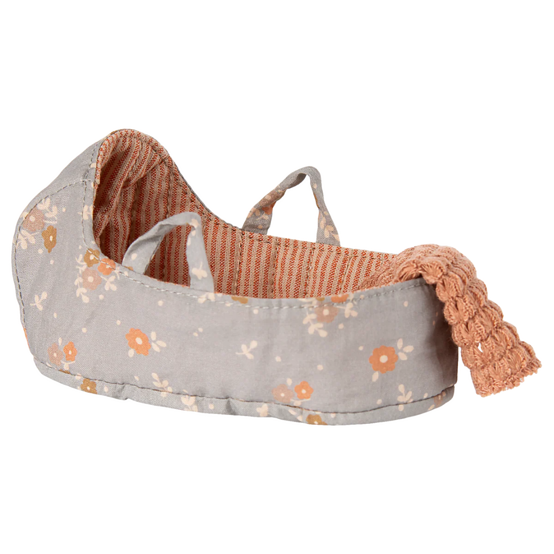 maileg poppenreiswieg voor micro konijn - 12 cm | 11-5412-00 | 0