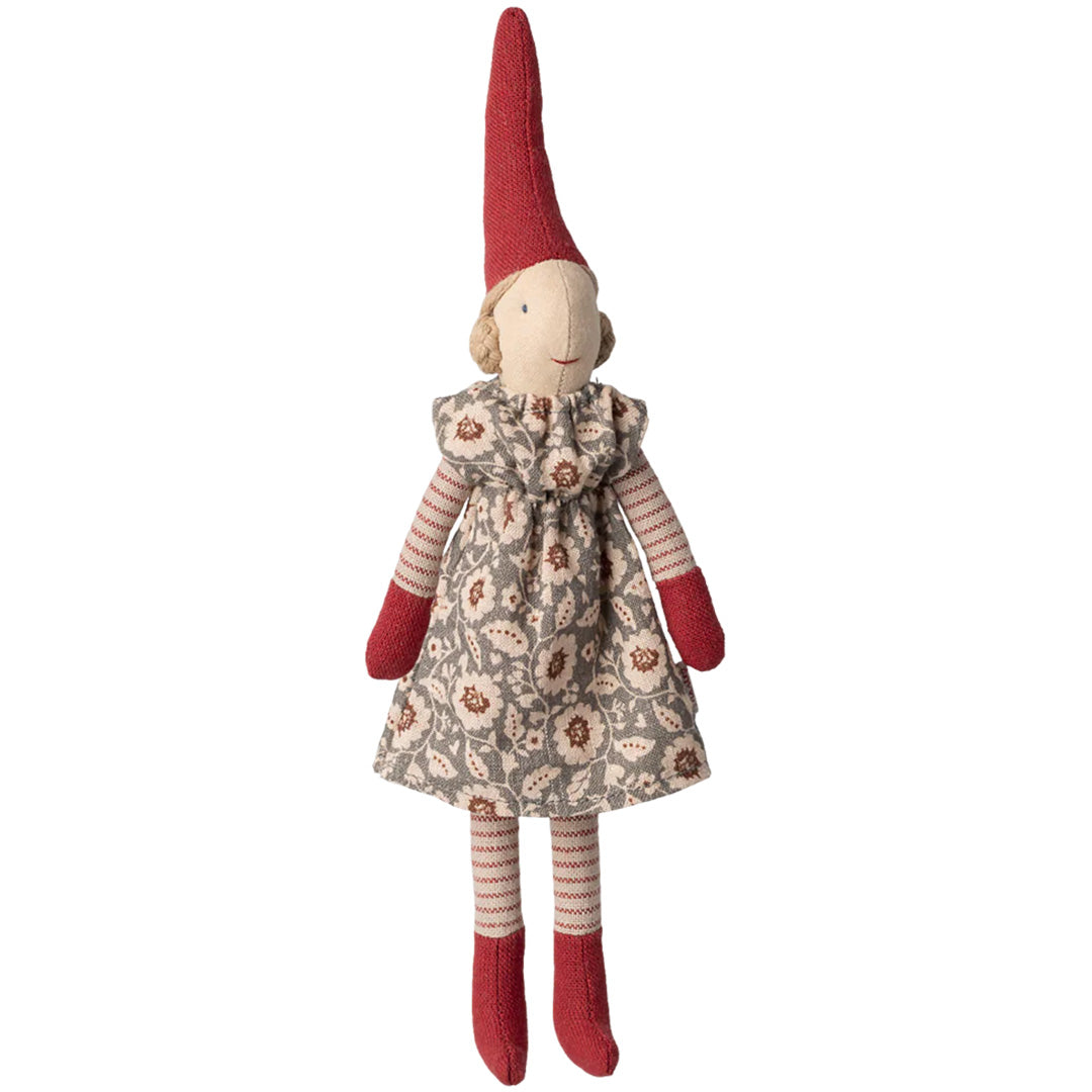 maileg decoratie pixie meisje - winter mint jurk - maat 1 - 26 cm | 14-5412-00 | 0