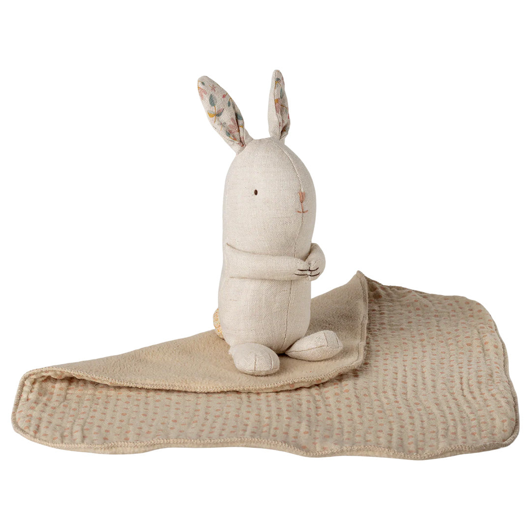 maileg knuffeldoek konijn lullaby friends - nature - 17 cm | 16-6972-00 | 2